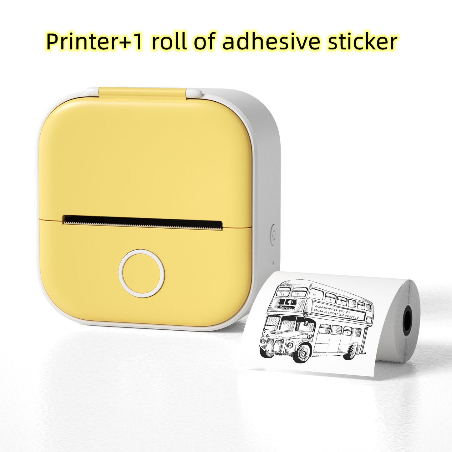 Phomemo T02 Bluetooth Mini Thermal Printer – Inkless, Portable & Multilingual