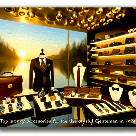 Top Luxury Accessories for the Stylish Gentleman in 2024