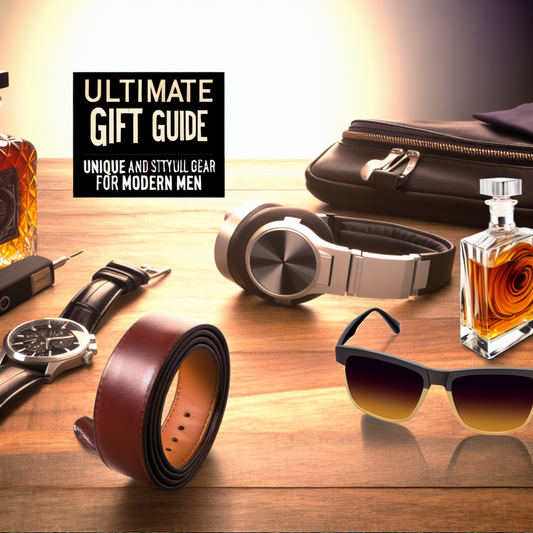 Ultimate Gift Guide: Unique and Stylish Gear for Modern Men