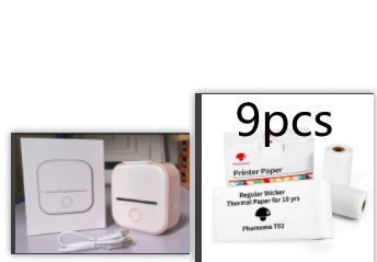 Phomemo T02 Bluetooth Mini Thermal Printer – Inkless, Portable & Multilingual