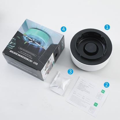 Portable Air Purifier Ashtray – Smoke Removal & Anion Freshener for Cars & Homes