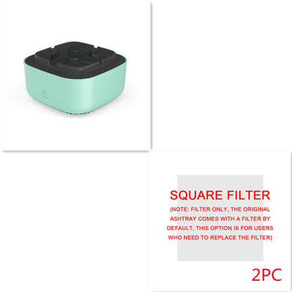 Portable Air Purifier Ashtray – Smoke Removal & Anion Freshener for Cars & Homes