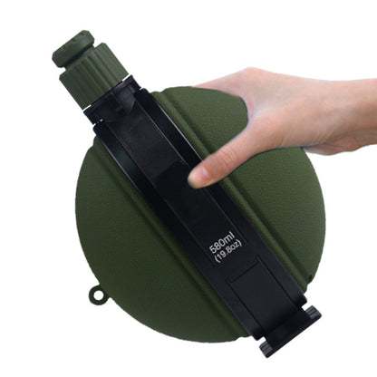 Folding Military-Grade Silicone Water Bottle – 19.8oz