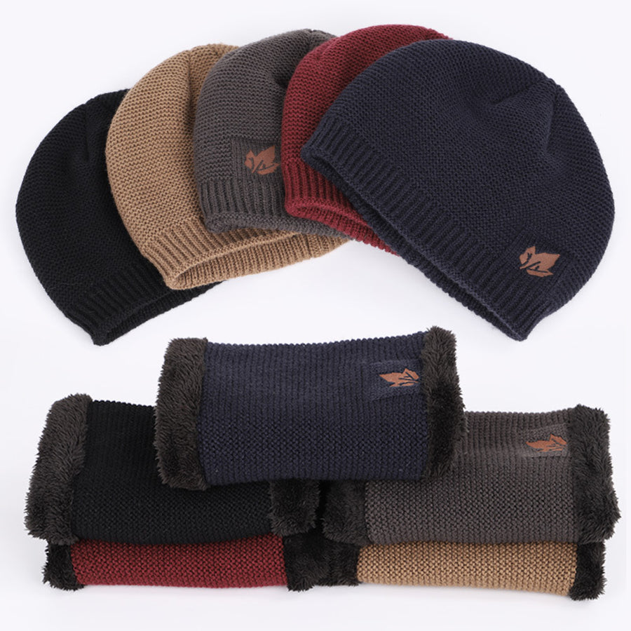 Conjunto de gorro y braga de punto Ultimate Warmth para hombre 