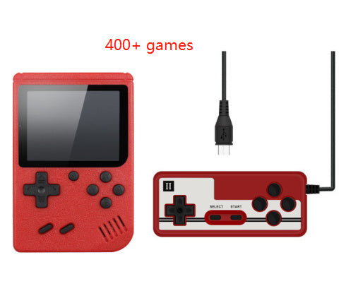 Retro Mini Handheld Game Console – 400/500/800 Games + TV Connection
