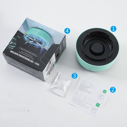 Portable Air Purifier Ashtray – Smoke Removal & Anion Freshener for Cars & Homes