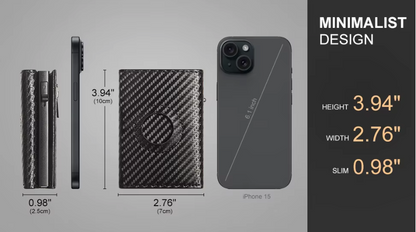 Men’s RFID Pop-Up Wallet – Sleek, Secure & Stylish