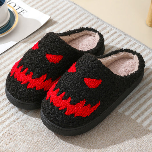 Halloween Skull Cartoon Slippers – Cozy Meets Creepy-Cool