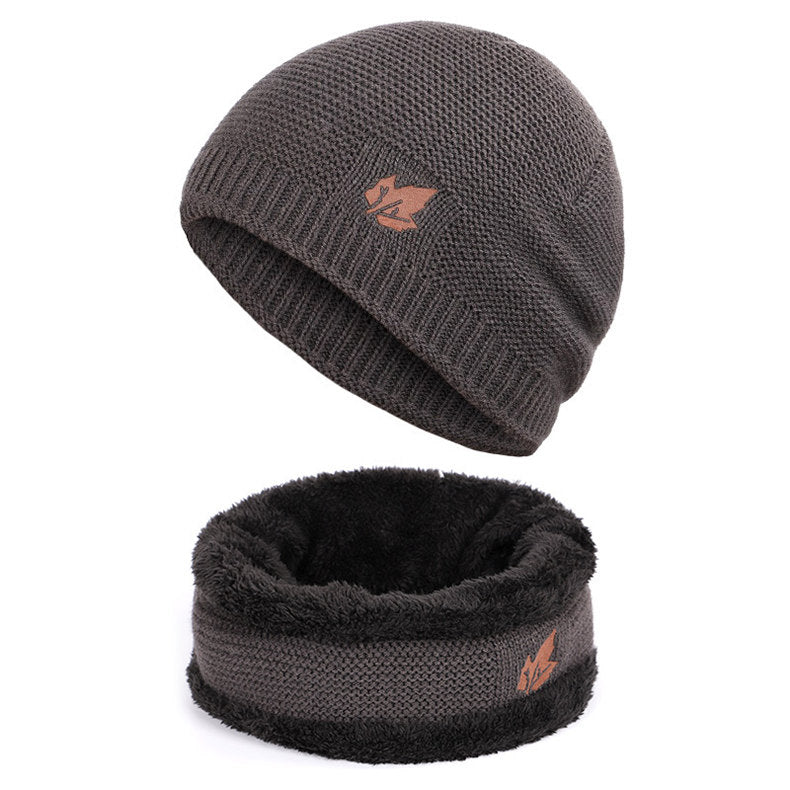 Conjunto de gorro y braga de punto Ultimate Warmth para hombre 