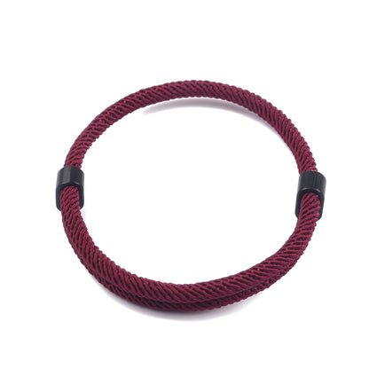 Adjustable Braided Rope Bracelet – Unisex Style for Everyday Wear