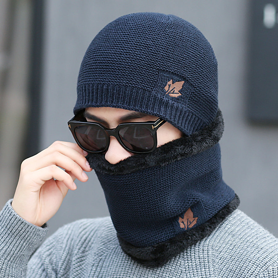 Conjunto de gorro y braga de punto Ultimate Warmth para hombre 