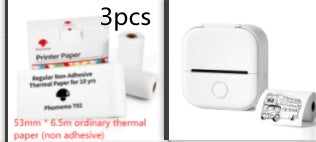 Phomemo T02 Bluetooth Mini Thermal Printer – Inkless, Portable & Multilingual