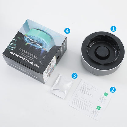Portable Air Purifier Ashtray – Smoke Removal & Anion Freshener for Cars & Homes