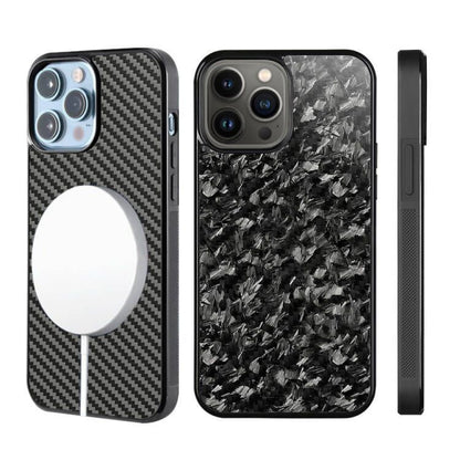 Carbon Fiber Magnetic iPhone Case – Sleek, Durable & Magsafe-Ready