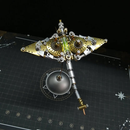 DIY 3D Steampunk Manta Ray Puzzle – Mechanical Metal Model Kit