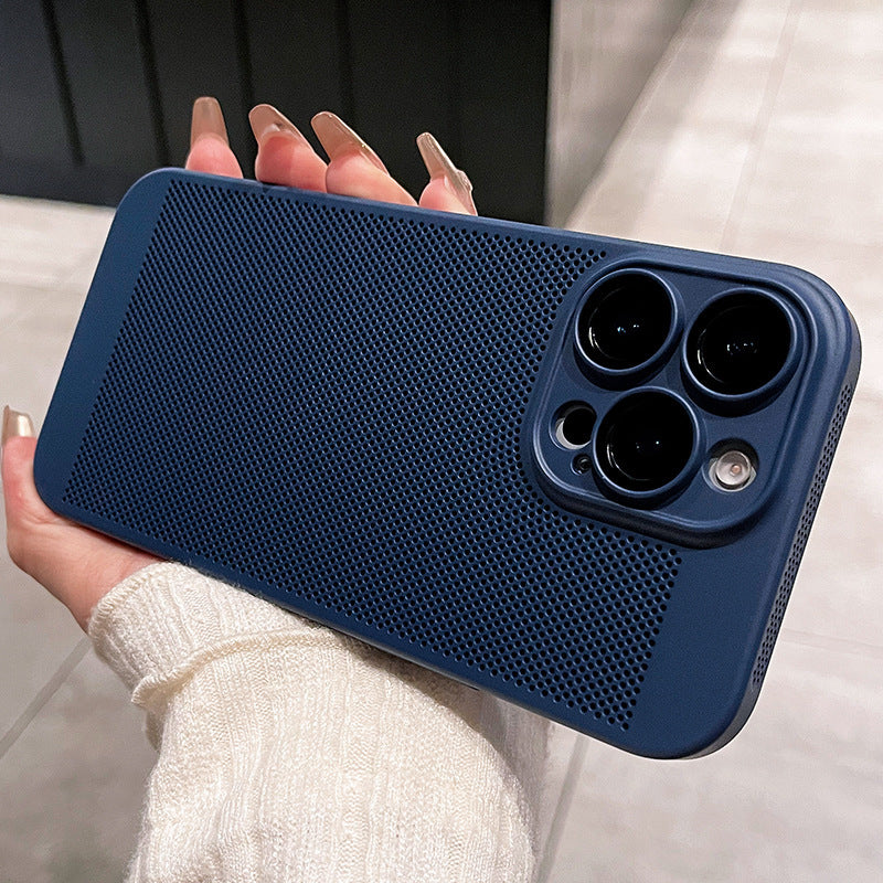 Ultra-Thin Breathable iPhone 16 Case with Lens Protector Cooling Case