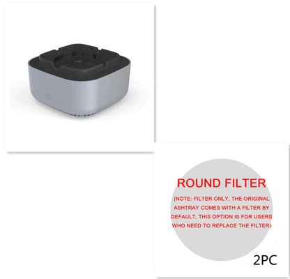 Portable Air Purifier Ashtray – Smoke Removal & Anion Freshener for Cars & Homes