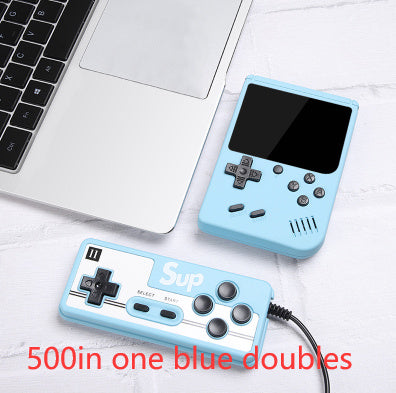 Retro Mini Handheld Game Console – 400/500/800 Games + TV Connection