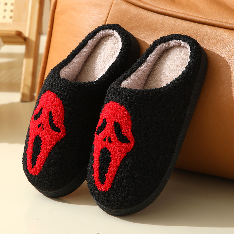 Halloween Skull Cartoon Slippers – Cozy Meets Creepy-Cool