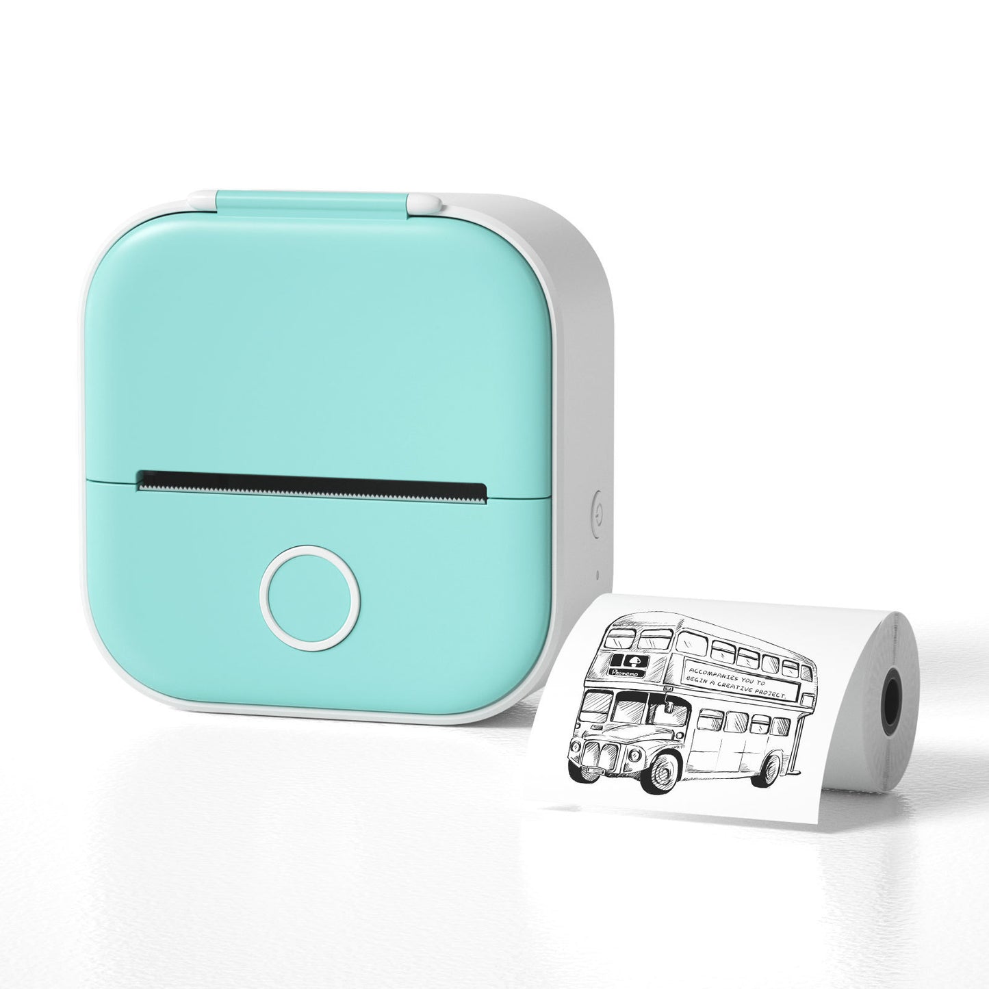 Phomemo T02 Bluetooth Mini Thermal Printer – Inkless, Portable & Multilingual