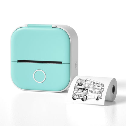 Phomemo T02 Bluetooth Mini Thermal Printer – Inkless, Portable & Multilingual