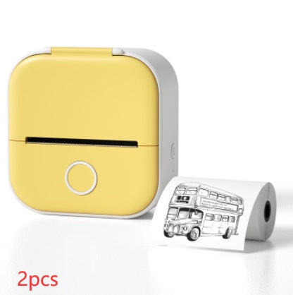 Phomemo T02 Bluetooth Mini Thermal Printer – Inkless, Portable & Multilingual