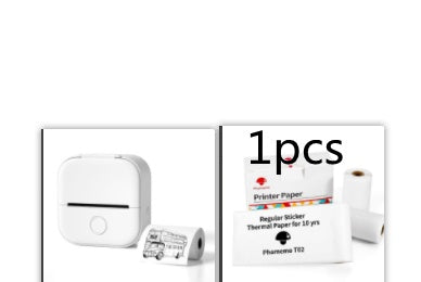 Phomemo T02 Bluetooth Mini Thermal Printer – Inkless, Portable & Multilingual