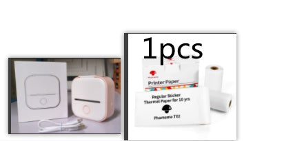Phomemo T02 Bluetooth Mini Thermal Printer – Inkless, Portable & Multilingual