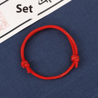 Man Rope Bracelet – Handmade Year of Fate Charm