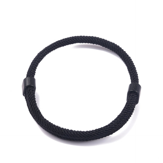 Adjustable Braided Rope Bracelet – Unisex Style for Everyday Wear