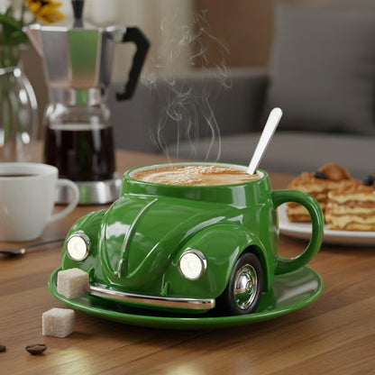 Beetle Mug – Retro Ride for Coffee Lovers