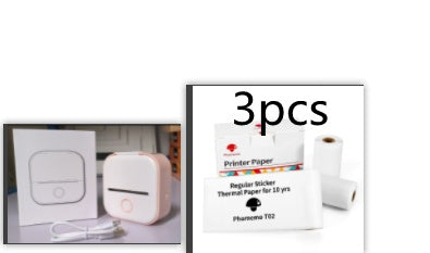 Phomemo T02 Bluetooth Mini Thermal Printer – Inkless, Portable & Multilingual