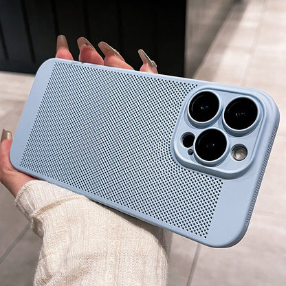 Ultra-Thin Breathable iPhone 16 Case with Lens Protector Cooling Case