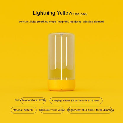 Rechargeable LED Camping Light – Portable, Anti-Drop & Touch Control