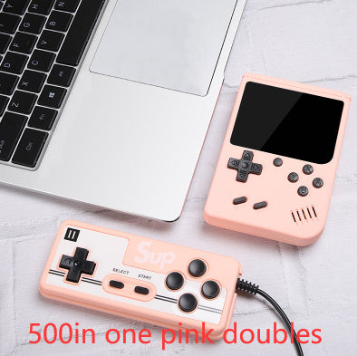 Retro Mini Handheld Game Console – 400/500/800 Games + TV Connection