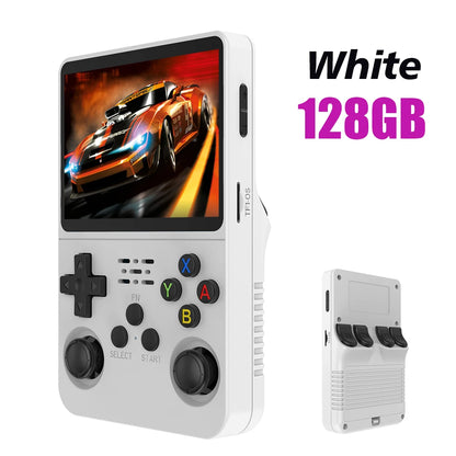 R36S Retro Handheld Video Game Console – Open Source, 3.5" IPS Screen, 64GB Storage