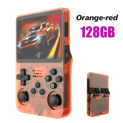 R36S Retro Handheld Video Game Console – Open Source, 3.5" IPS Screen, 64GB Storage