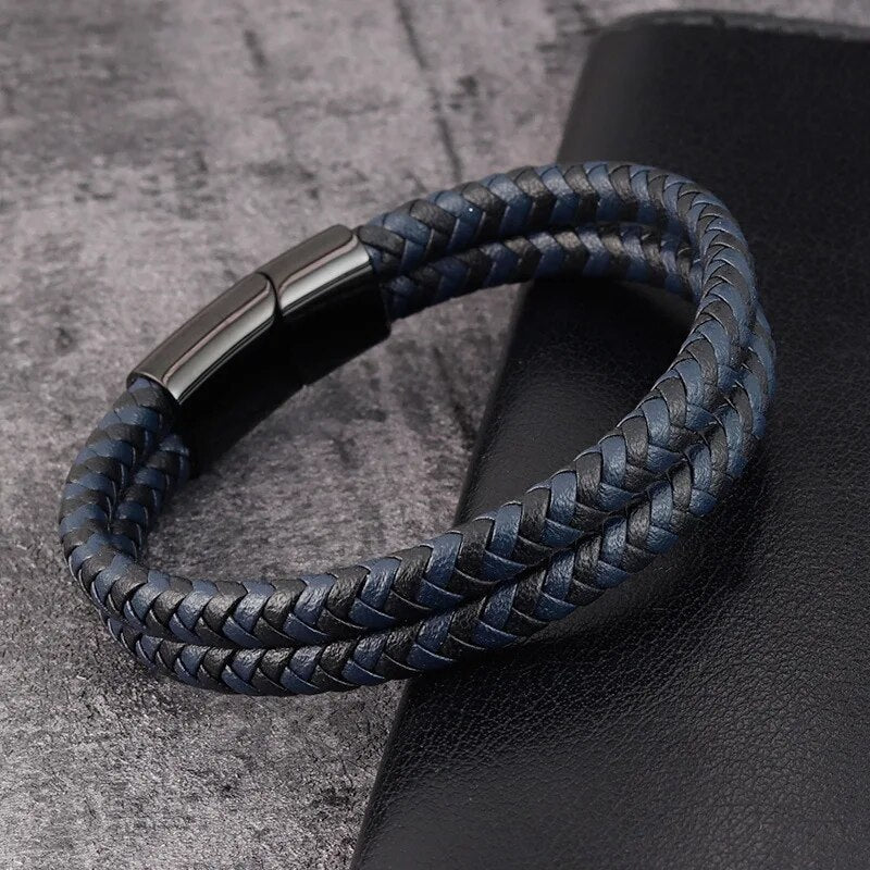 MGS Special Design Genuine Leather Bracelet - Man Gifts Shop