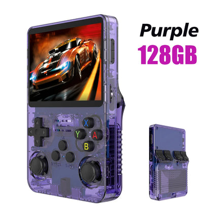 R36S Retro Handheld Video Game Console – Open Source, 3.5" IPS Screen, 64GB Storage
