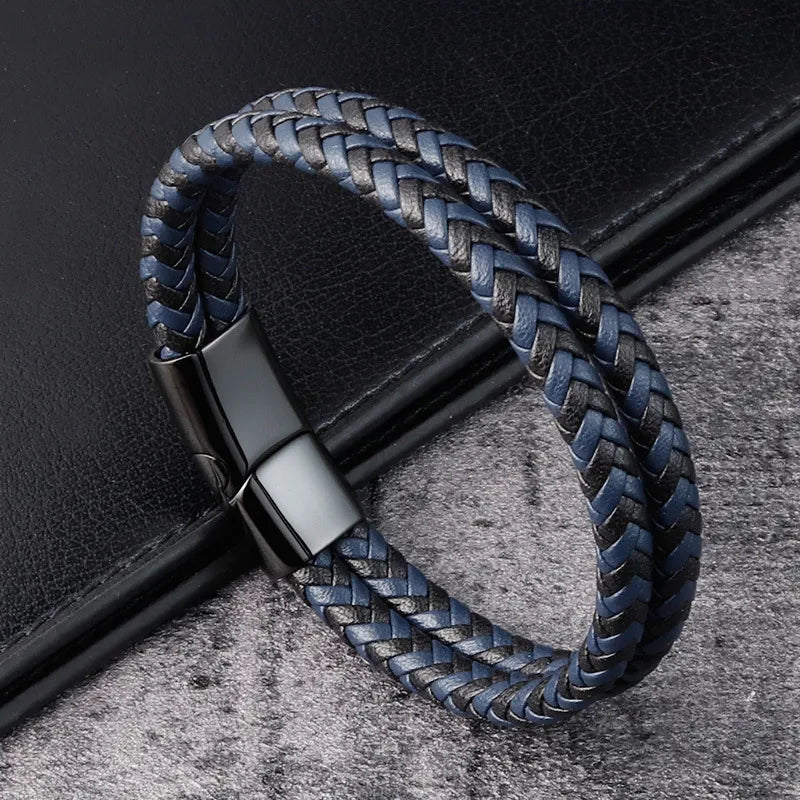 MGS Special Design Genuine Leather Bracelet - Man Gifts Shop