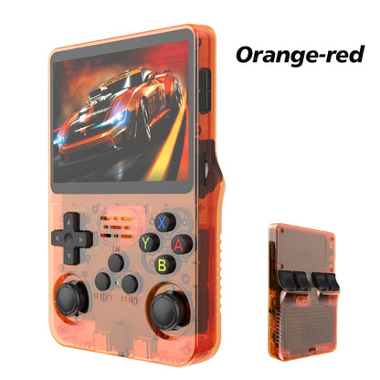 R36S Retro Handheld Video Game Console – Open Source, 3.5" IPS Screen, 64GB Storage