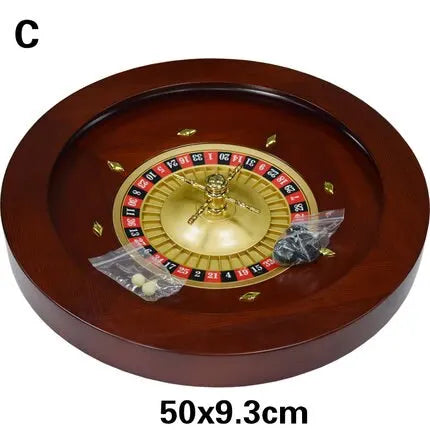 High-Quality Wooden Roulette Set for Premium Casino Gaming Fun - Man Gifts Shop