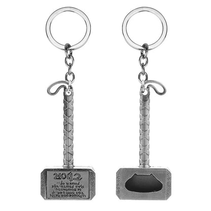 Shaped Beer Bottle Opener - Multifunctional, with Long Handle and Keychain - 1 pcs - Man Gifts Shop