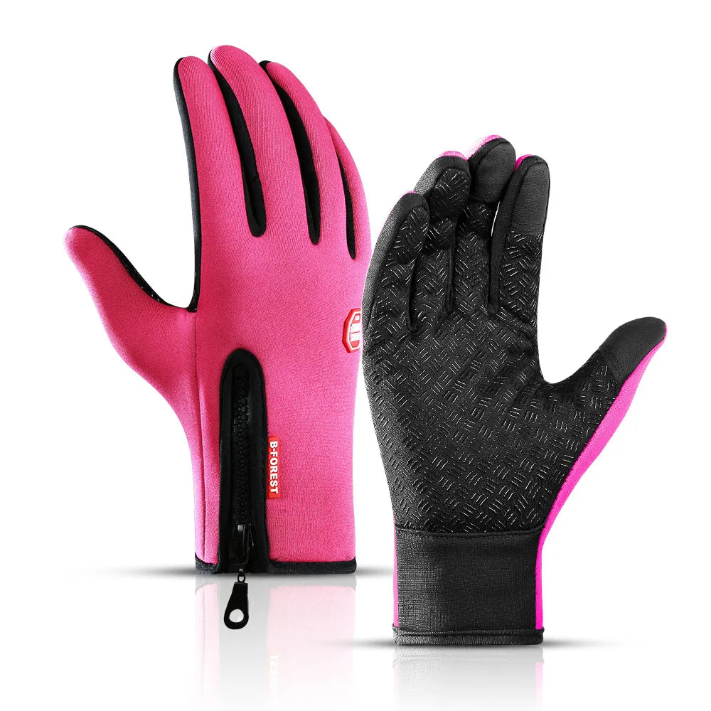 Original WorthWhile Winter Cycling Gloves: Warm, Waterproof, and Touchscreen - Man Gifts Shop