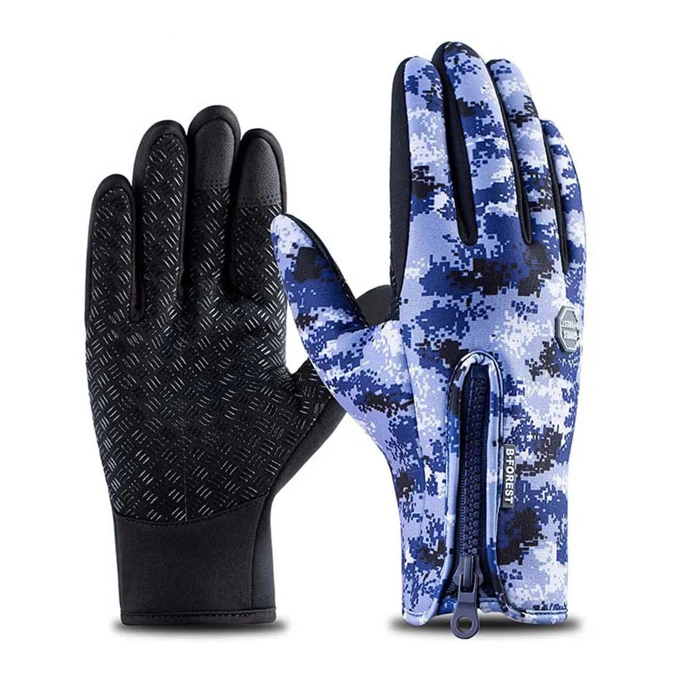 Original WorthWhile Winter Cycling Gloves: Warm, Waterproof, and Touchscreen - Man Gifts Shop