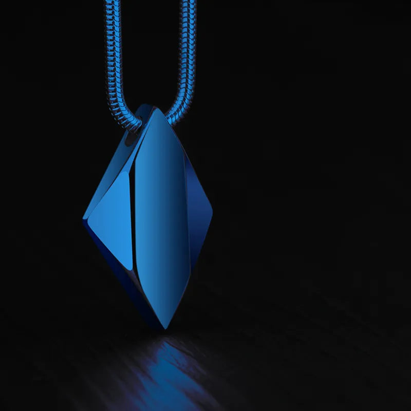 Sleek Tungsten Carbide Pendant Necklace for Men