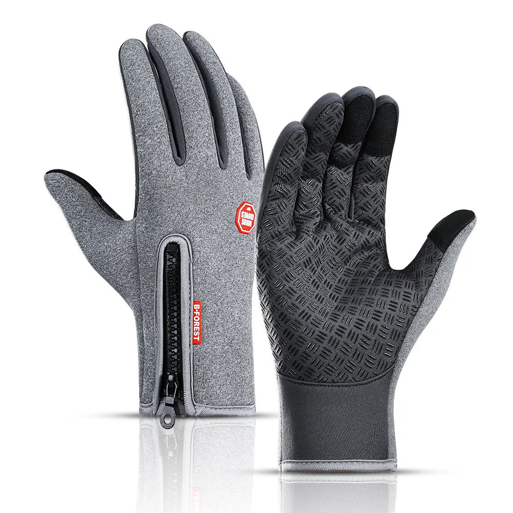 Original WorthWhile Winter Cycling Gloves: Warm, Waterproof, and Touchscreen - Man Gifts Shop