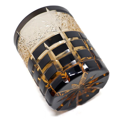 New Japanese Style Edo Kiriko Hand Cut for Whiskey With Luxury Gift Box (8.45oz)