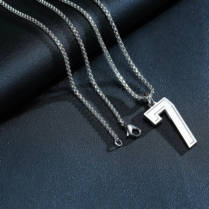 Wear Your Lucky MGS Number Necklace - Man Gifts Shop