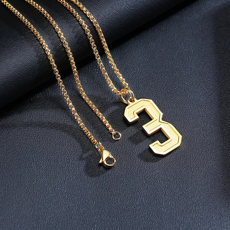 Wear Your Lucky MGS Number Necklace - Man Gifts Shop